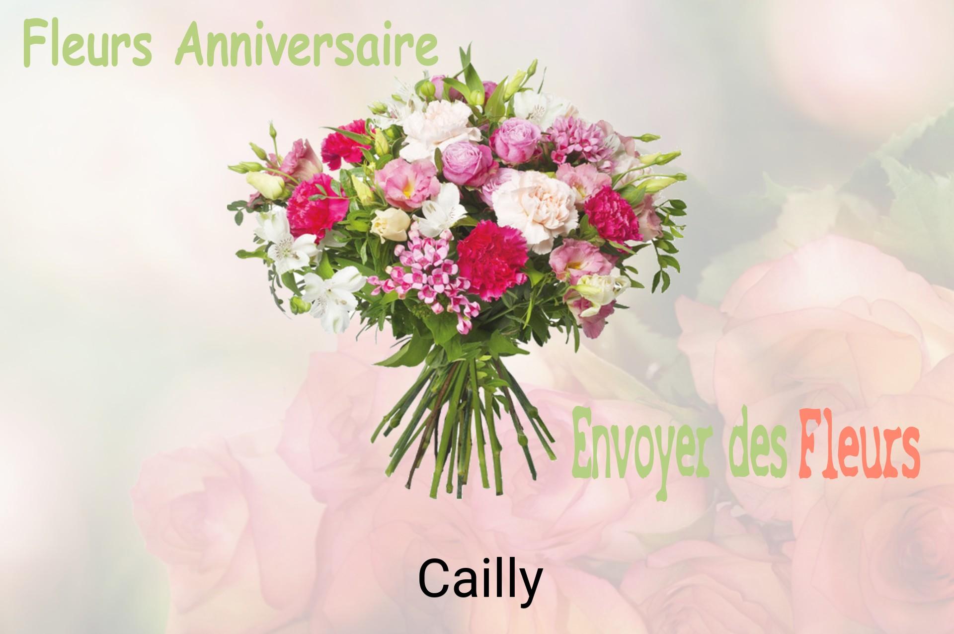 Bouquet de fleurs d’anniversaire livré à Cailly