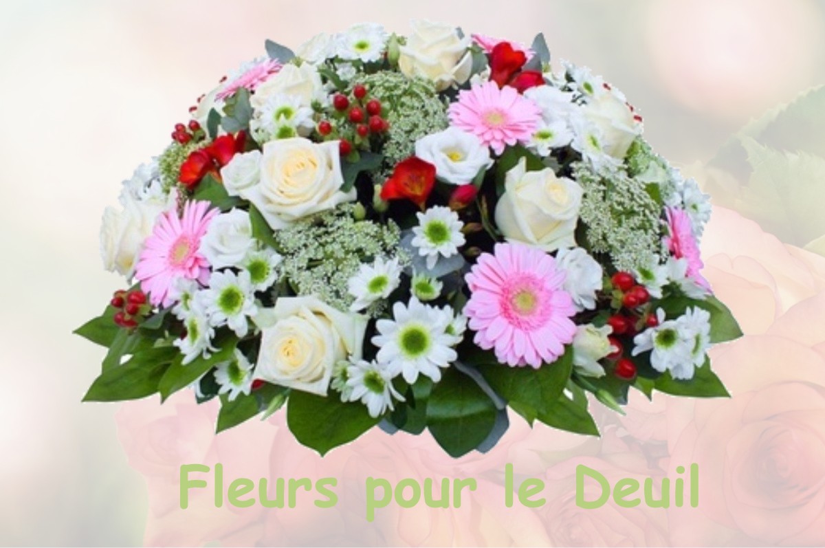fleurs deuil CAILLY